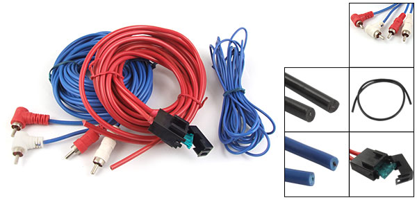 Car Fuse Holder Audio Power Cable Amplifier Wiring Kit